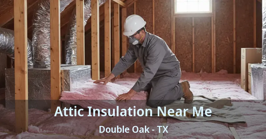Attic Insulation Near Me Double Oak - TX