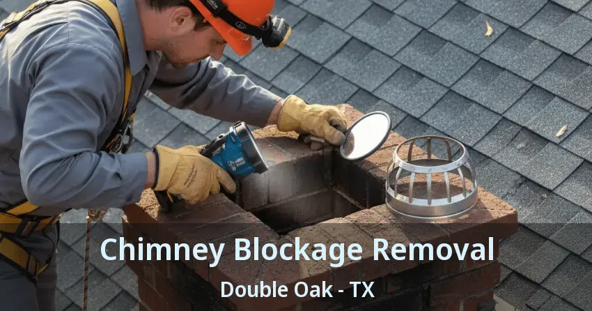 Chimney Blockage Removal Double Oak - TX