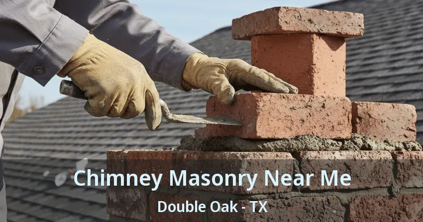 Chimney Masonry Near Me Double Oak - TX