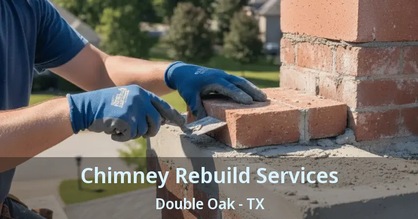 Chimney Rebuild Services Double Oak - TX