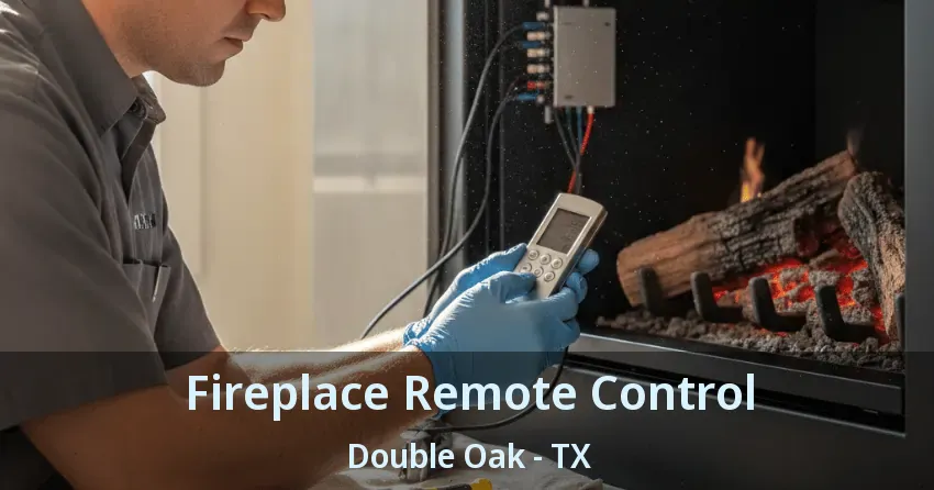 Fireplace Remote Control Double Oak - TX Fireplace Remote Control Double Oak - TX
