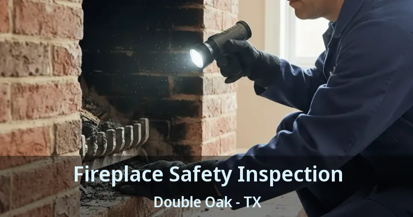 Fireplace Safety Inspection Double Oak - TX