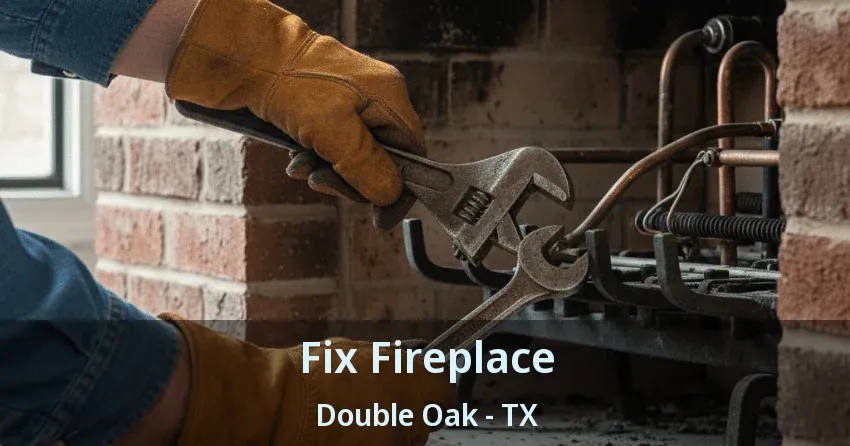 Fix Fireplace Double Oak - TX Fix Fireplace Double Oak - TX