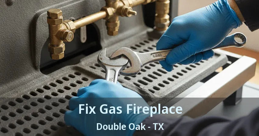 Fix Gas Fireplace Double Oak - TX