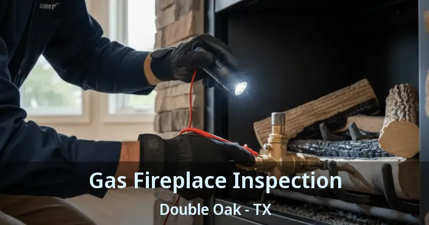 Gas Fireplace Inspection Double Oak - TX Gas Fireplace Inspection Double Oak - TX