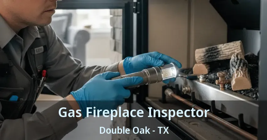 Gas Fireplace Inspector Double Oak - TX