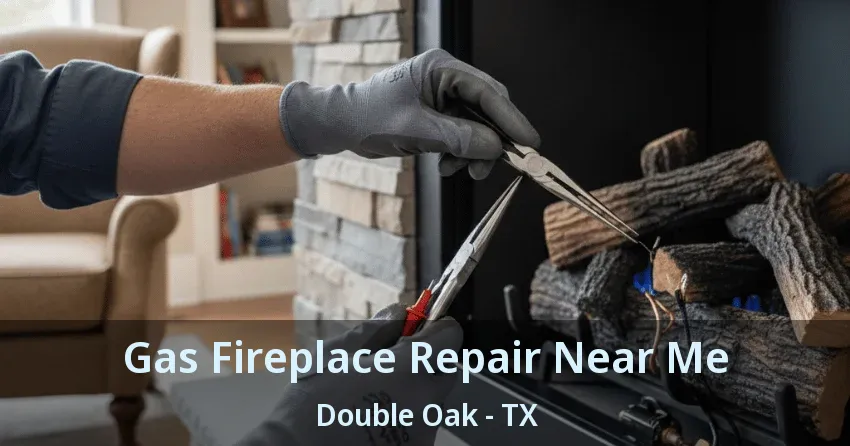 Gas Fireplace Repair Near Me Double Oak - TX