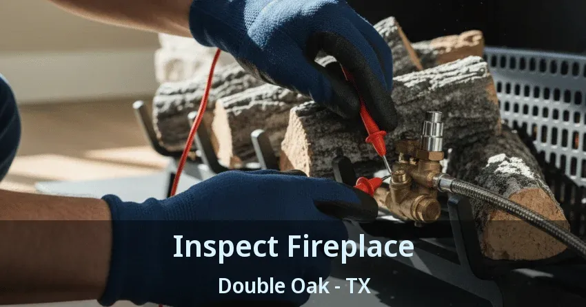 Inspect Fireplace Double Oak - TX