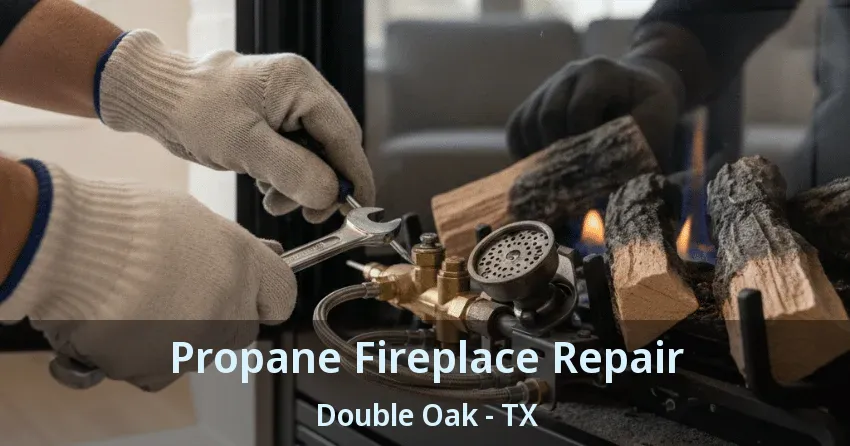 Propane Fireplace Repair Double Oak - TX