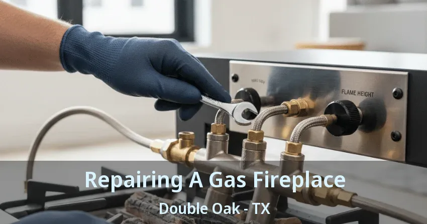 Repairing A Gas Fireplace Double Oak - TX