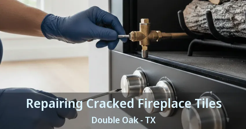 Repairing Cracked Fireplace Tiles Double Oak - TX