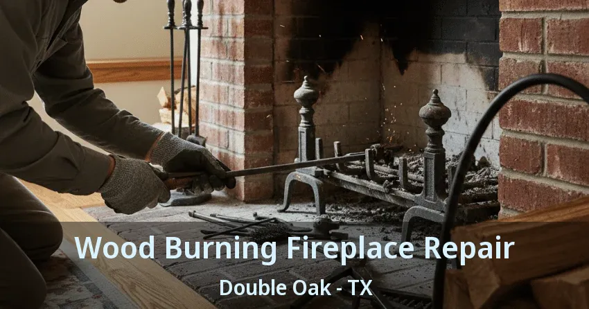 Wood Burning Fireplace Repair Double Oak - TX